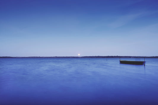 MOONRISE IN BLUE